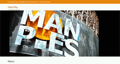 Desktop Screenshot of manpies.com